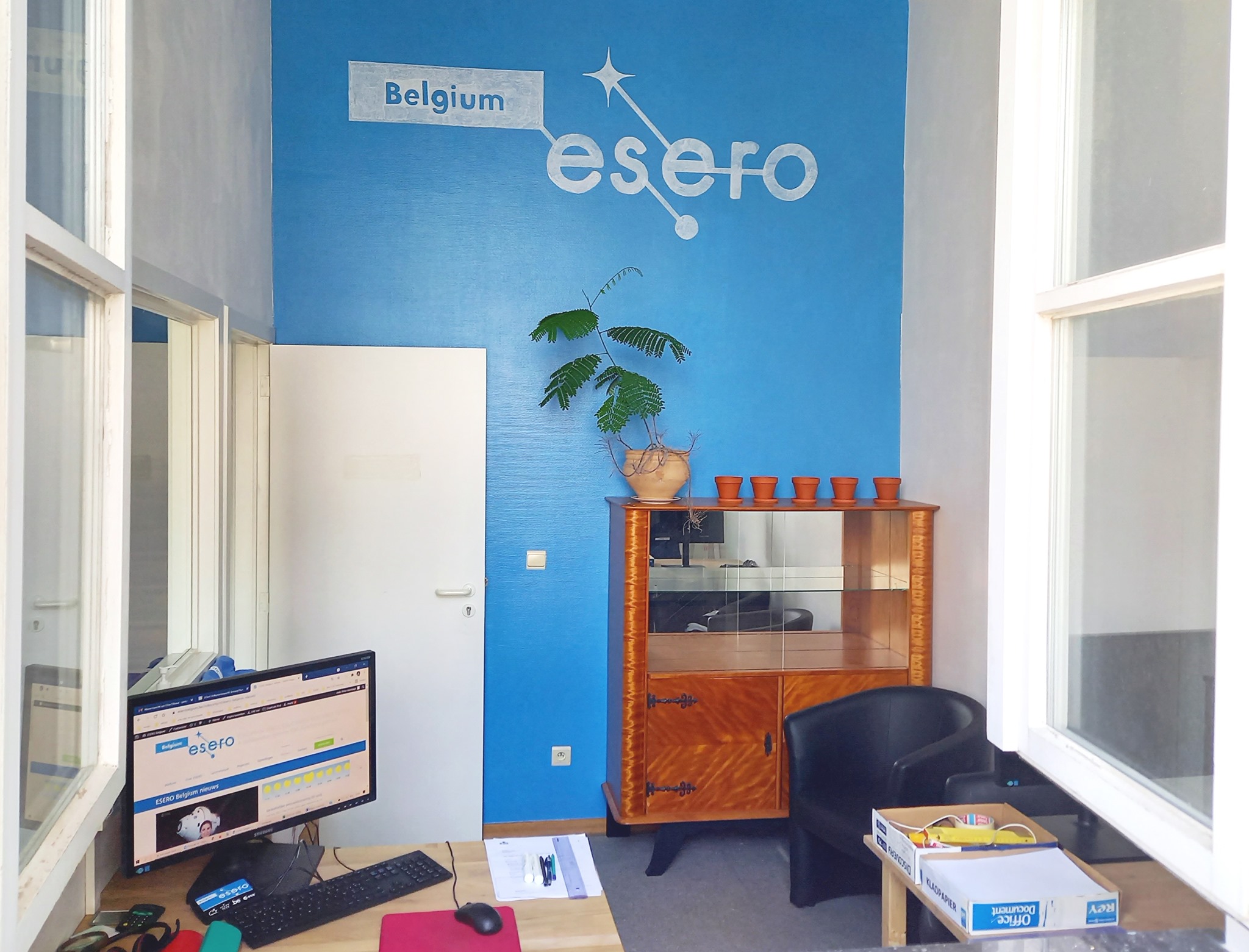 ESERO Belgium : l&rsquo;espace en classe