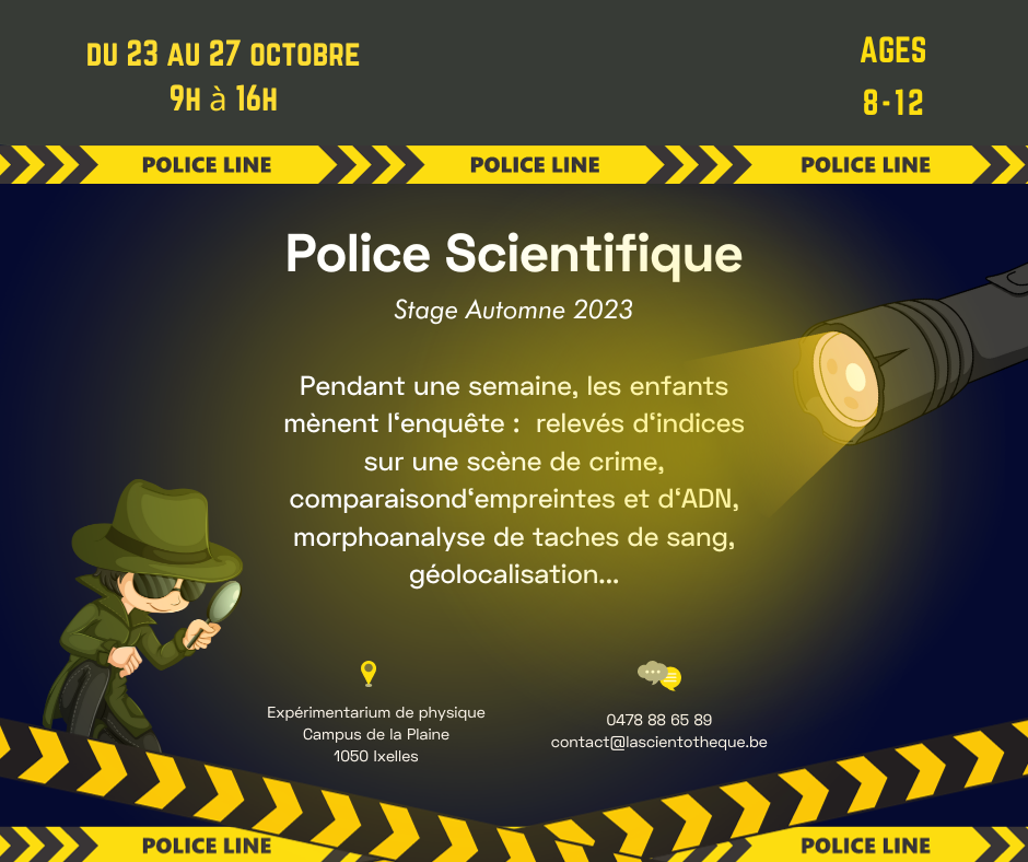 stage automne 2023 - Police Scientifique publication Facebook (1)